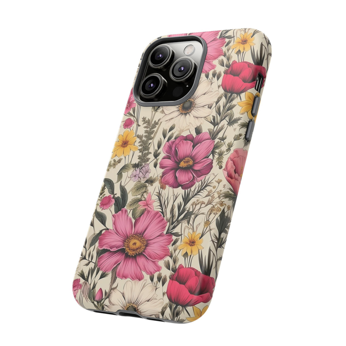 Tough CasesWildflower Design Phone Case – Beautiful Nature-Inspired Floral Pattern 2