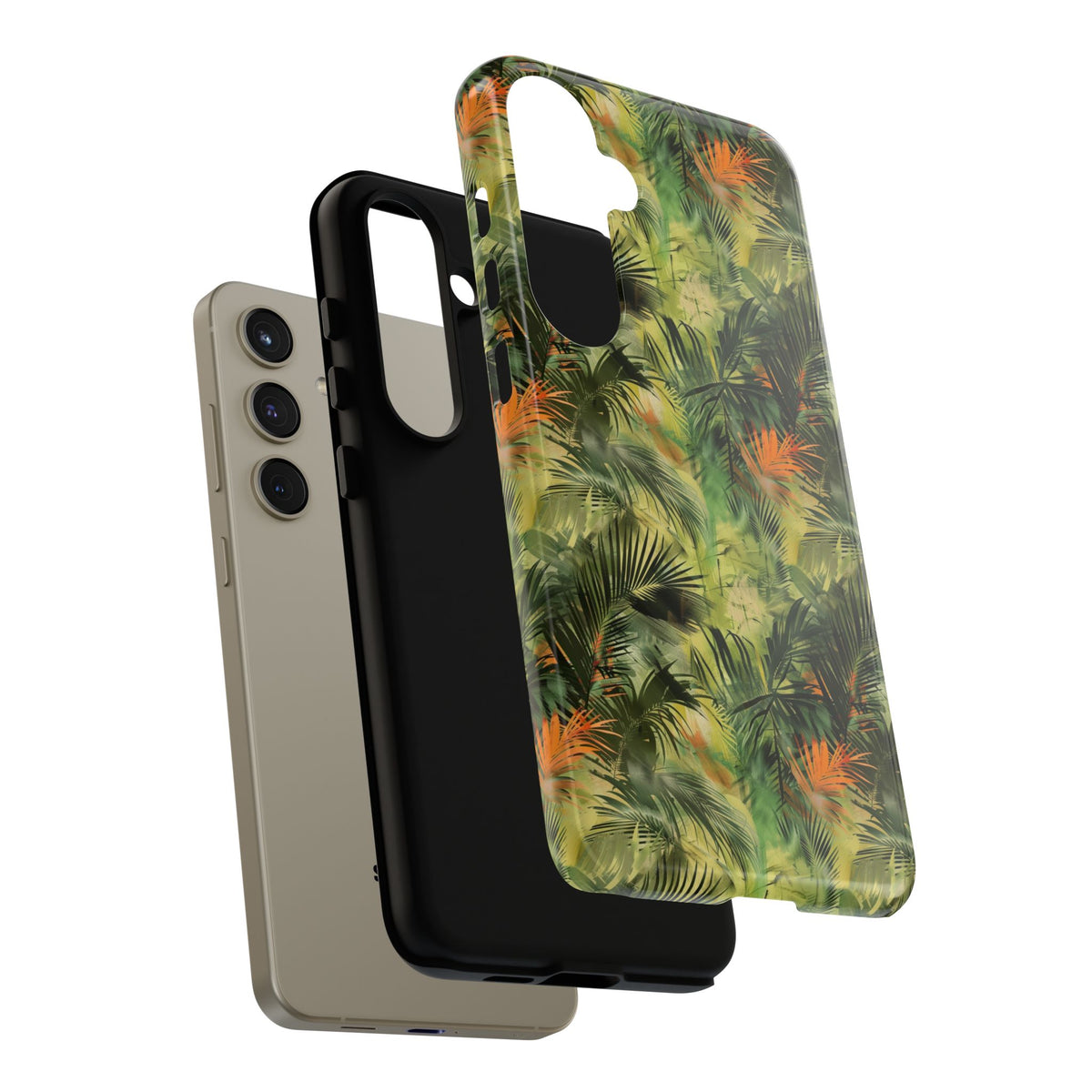 Jungle Pattern Phone Case - Tropical Nature Print for Ultimate Protection