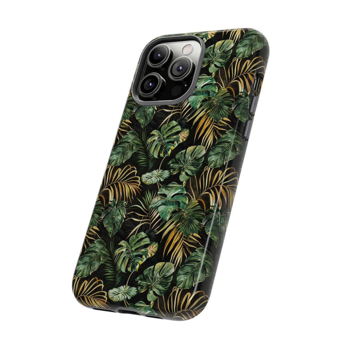 Jungle Pattern Phone Case – Exotic & Lush Design for Your Phone 334