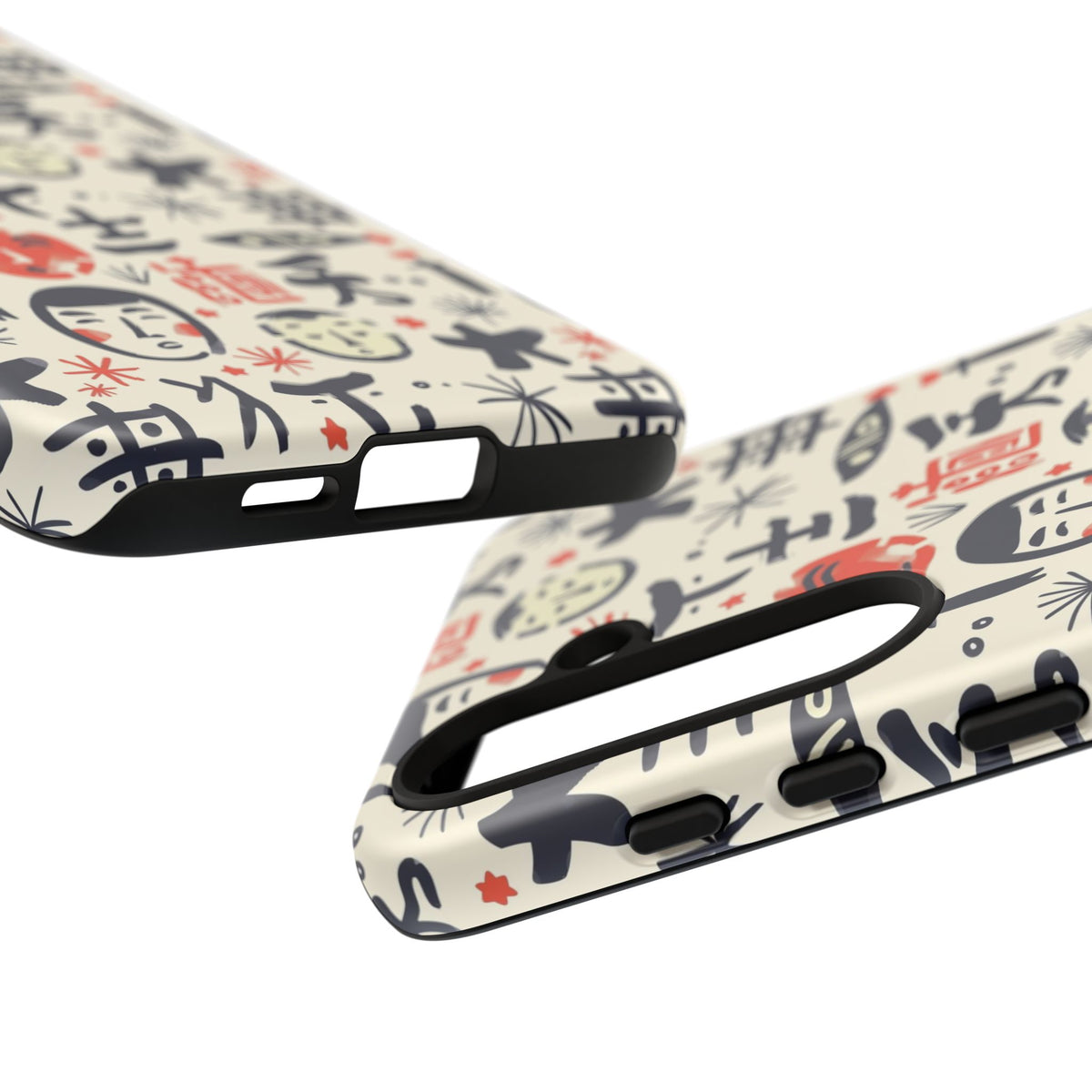 Japanese Pattern Phone Case – Elegant & Timeless Design for Your Phone 092