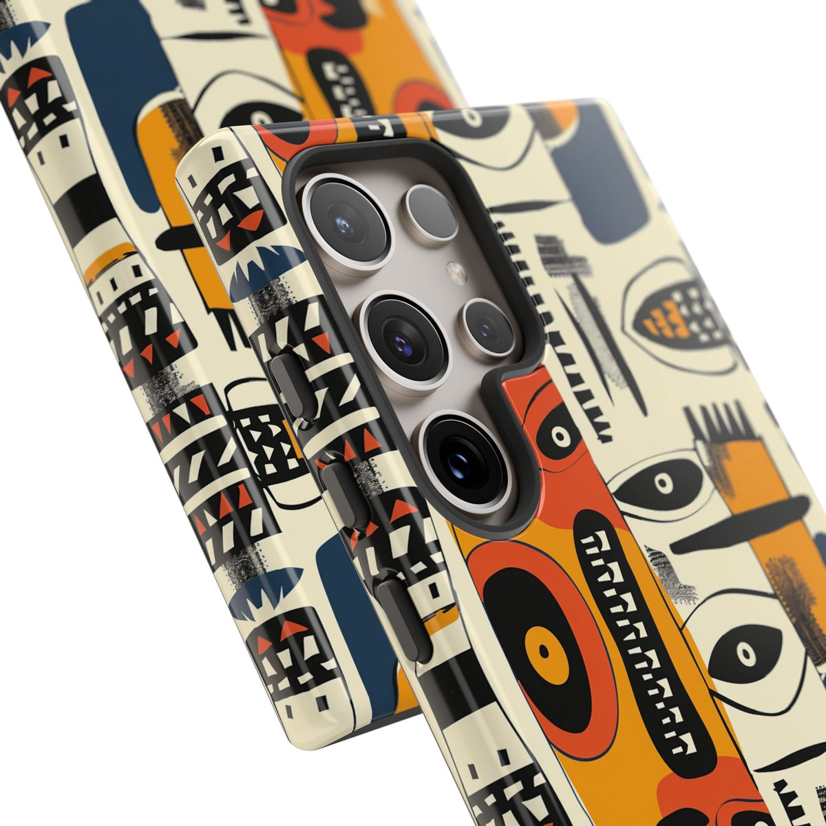 Stylish African Pattern Phone Case – Unique and Vibrant Protection 204