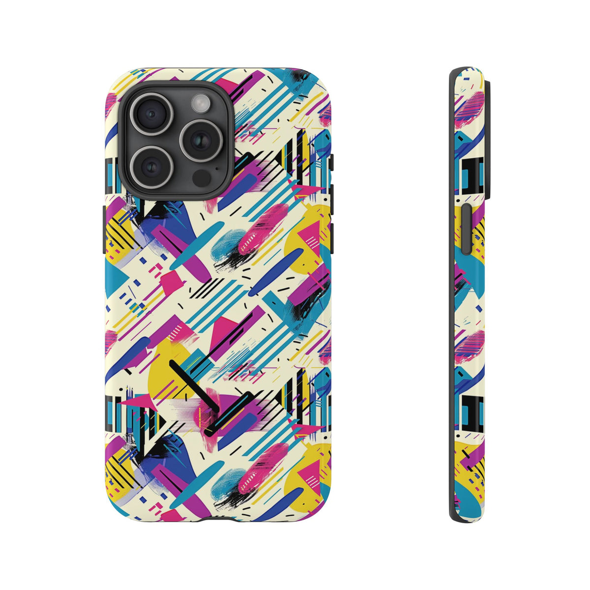 Retro 80s Seamless Phone Case – Vintage Style Meets Modern Protection 134