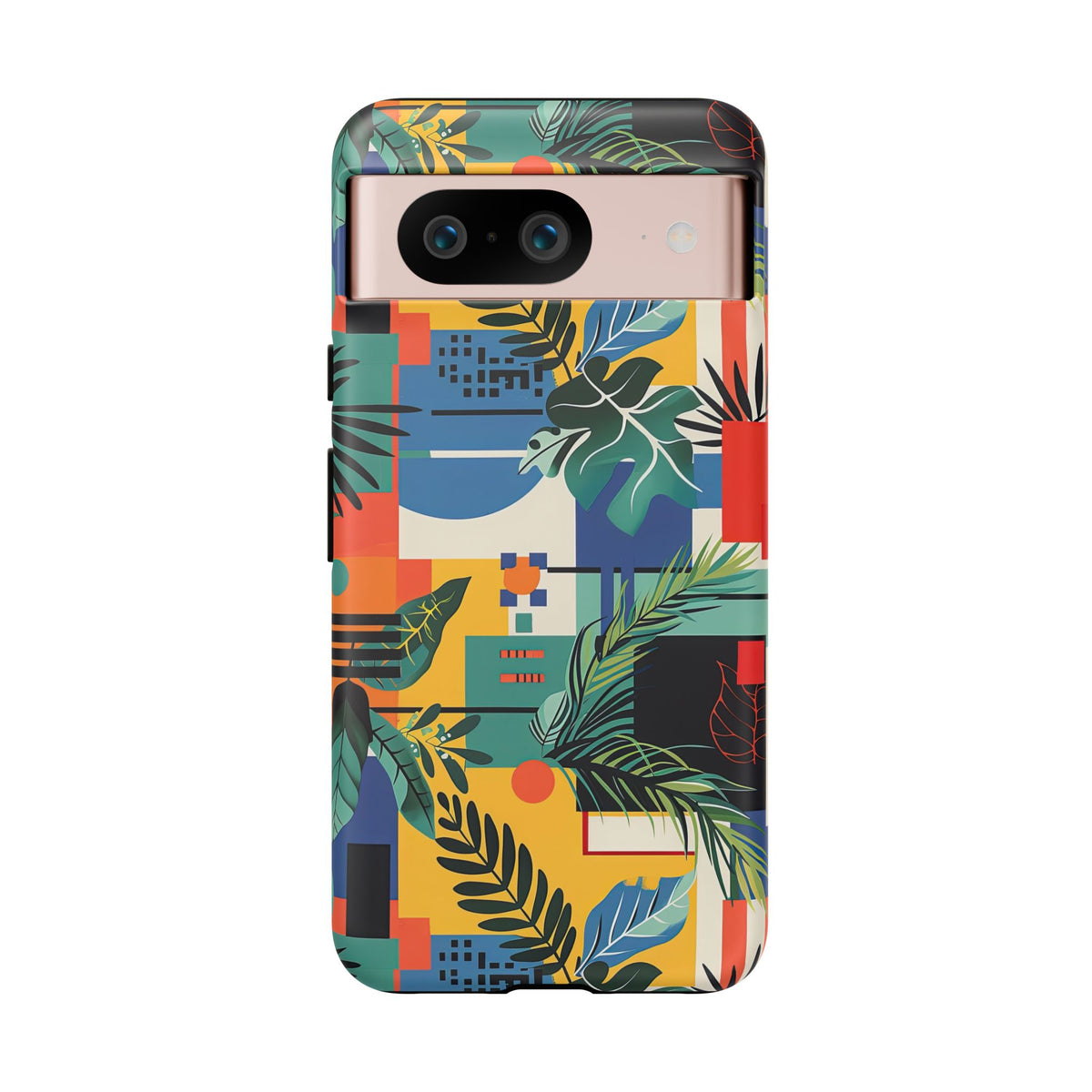 Jungle Collage Phone Case – Vibrant & Durable Nature-Inspired Protection