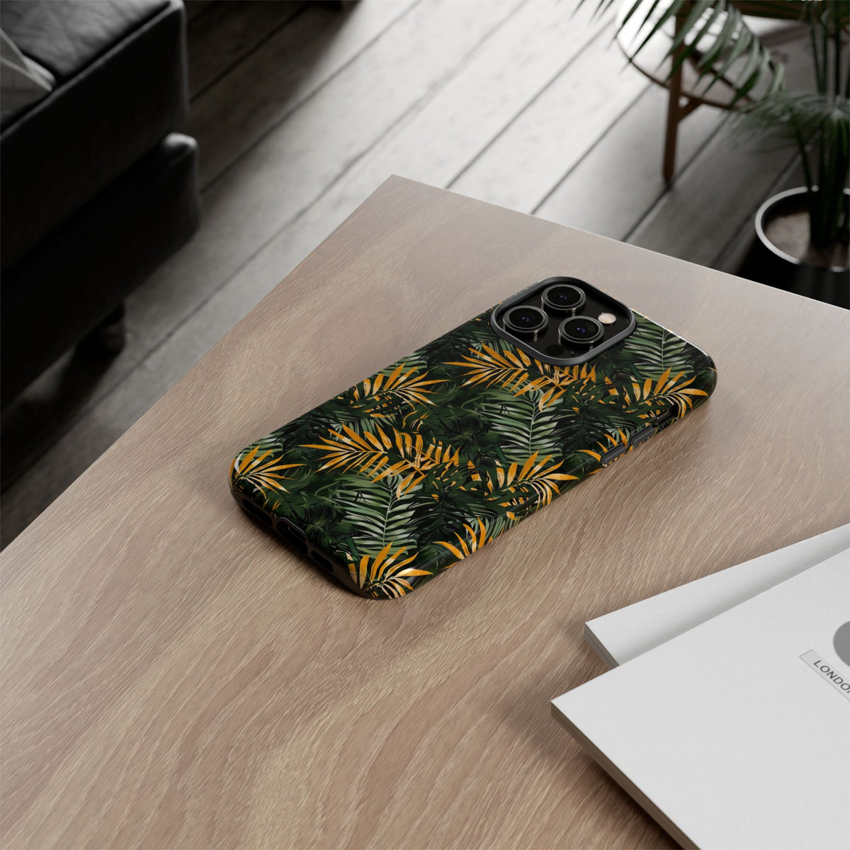 Jungle Pattern Phone Case – Exotic & Lush Design for Your Phone 332