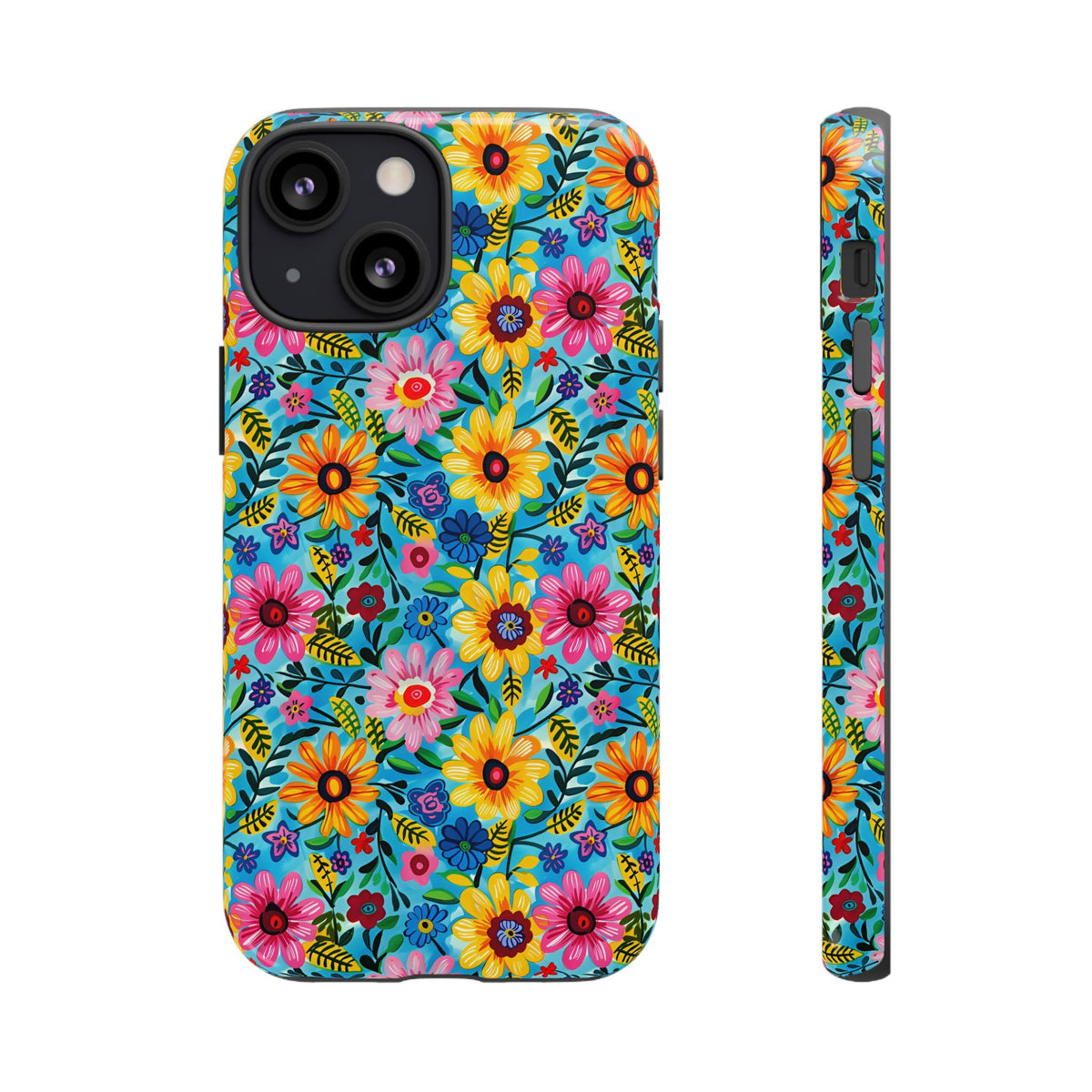 Frida Kahlo's Flower Phone Case – Artistic Elegance for Your Phone 9