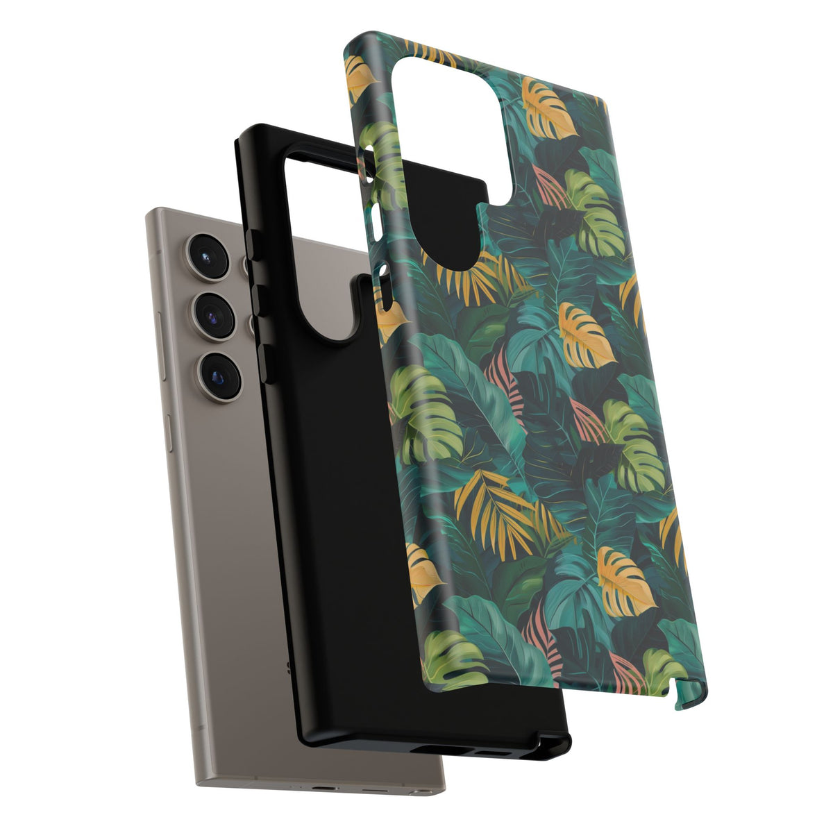 Jungle Pattern Phone Case – Exotic & Lush Design for Your Phone 337