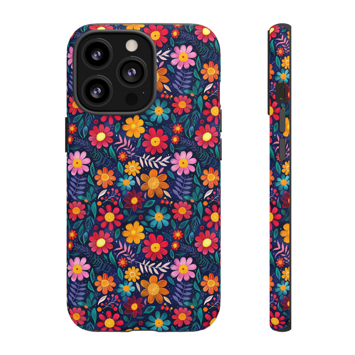 Frida Kahlo's Flower Phone Case – Artistic Elegance for Your Phone 4