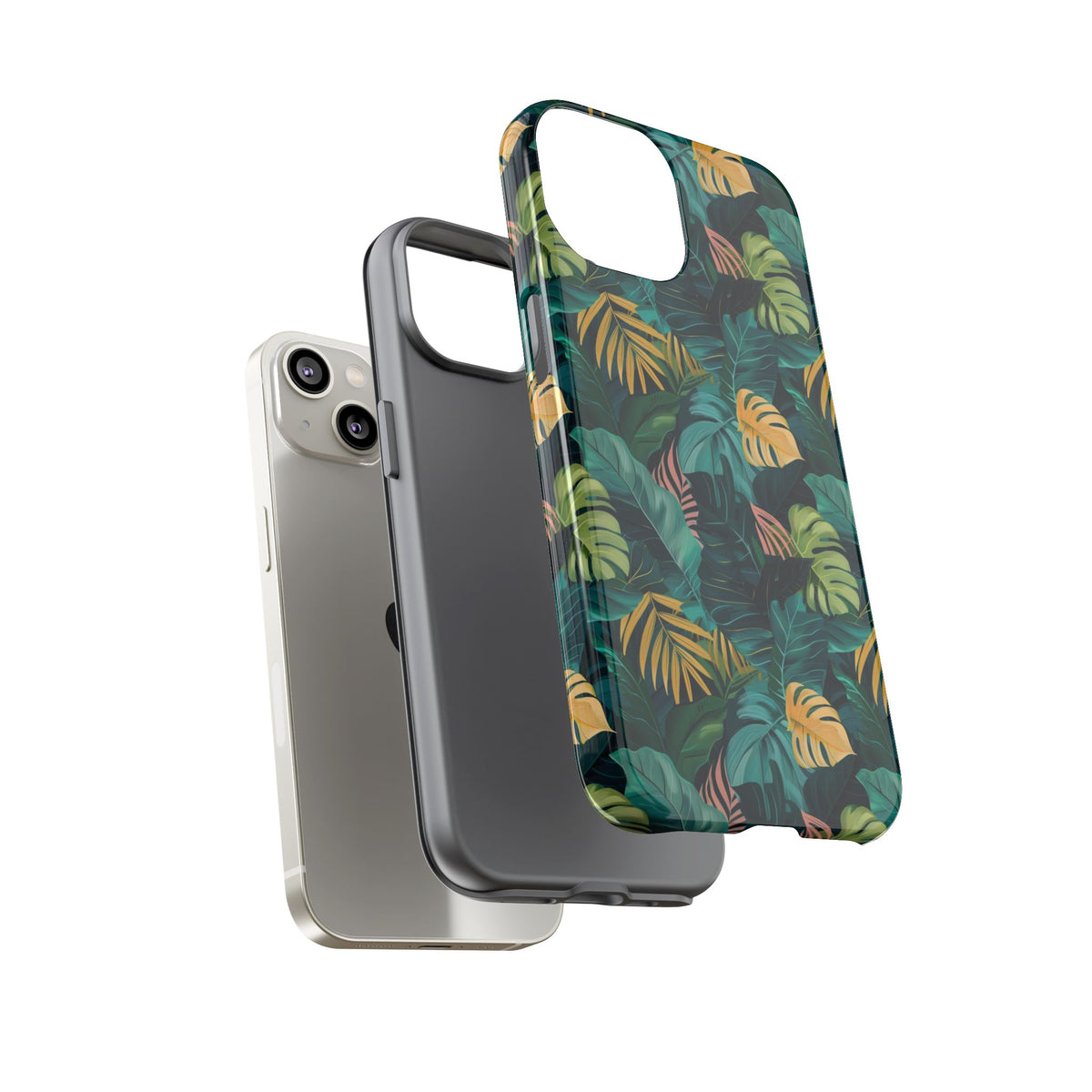 Jungle Pattern Phone Case – Exotic & Lush Design for Your Phone 337