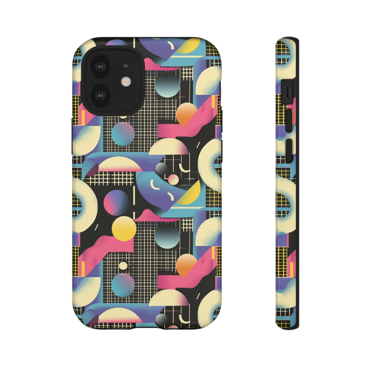 Retro 80s Seamless Phone Case – Vintage Style Meets Modern Protection 227