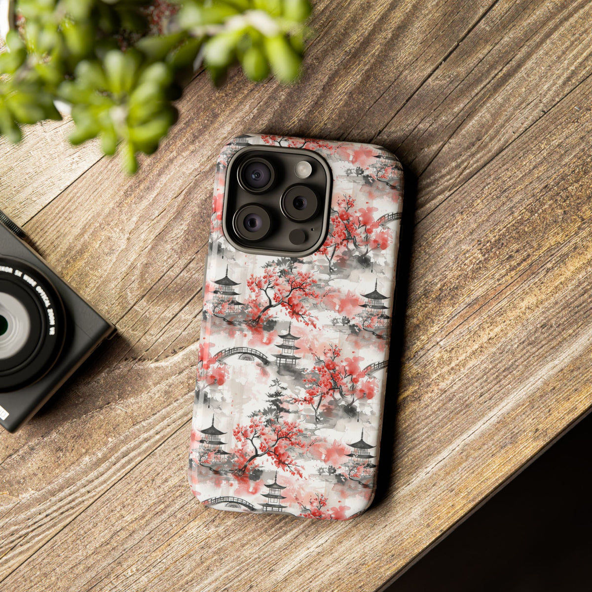 Japanese Pattern Phone Case – Elegant & Timeless Design for Your Phone 122