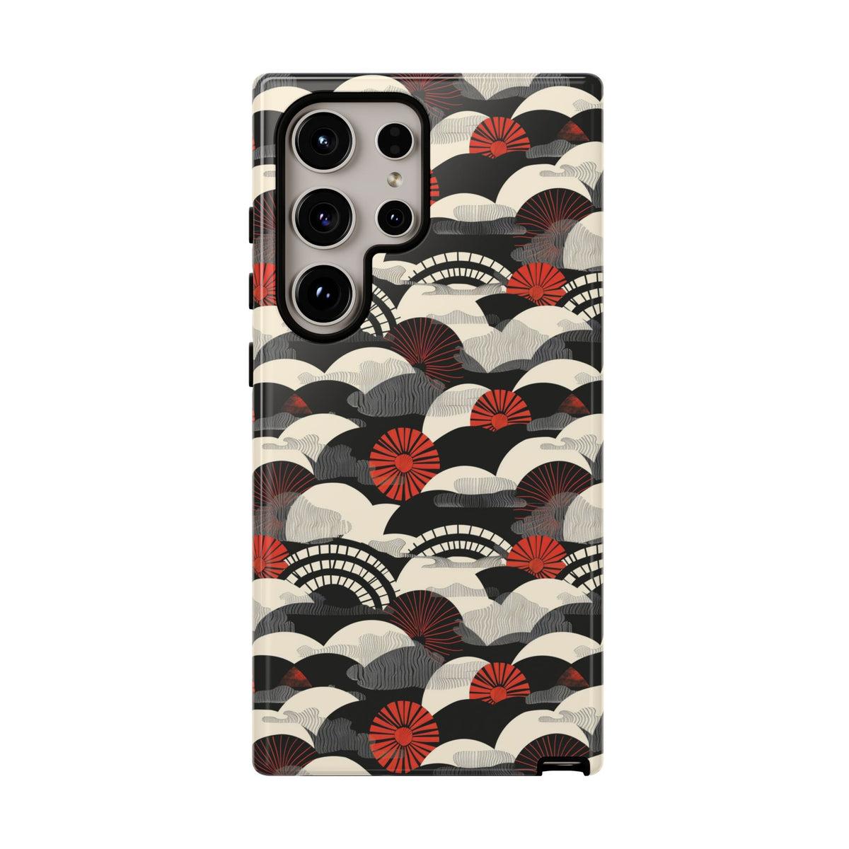 Japanese Pattern Phone Case – Elegant & Timeless Design for Your Phone 151