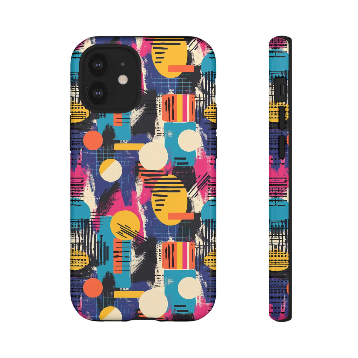 Retro 80s Seamless Phone Case – Vintage Style Meets Modern Protection 153