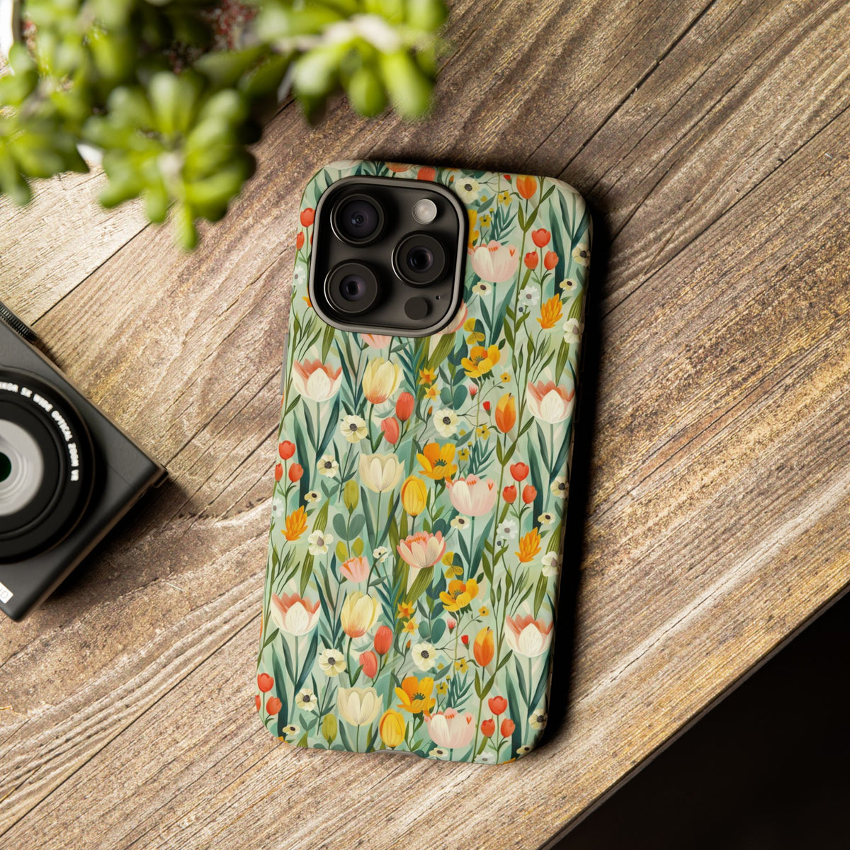 Spring Pattern Phone Case – Fresh & Vibrant Design for Your Phone 396