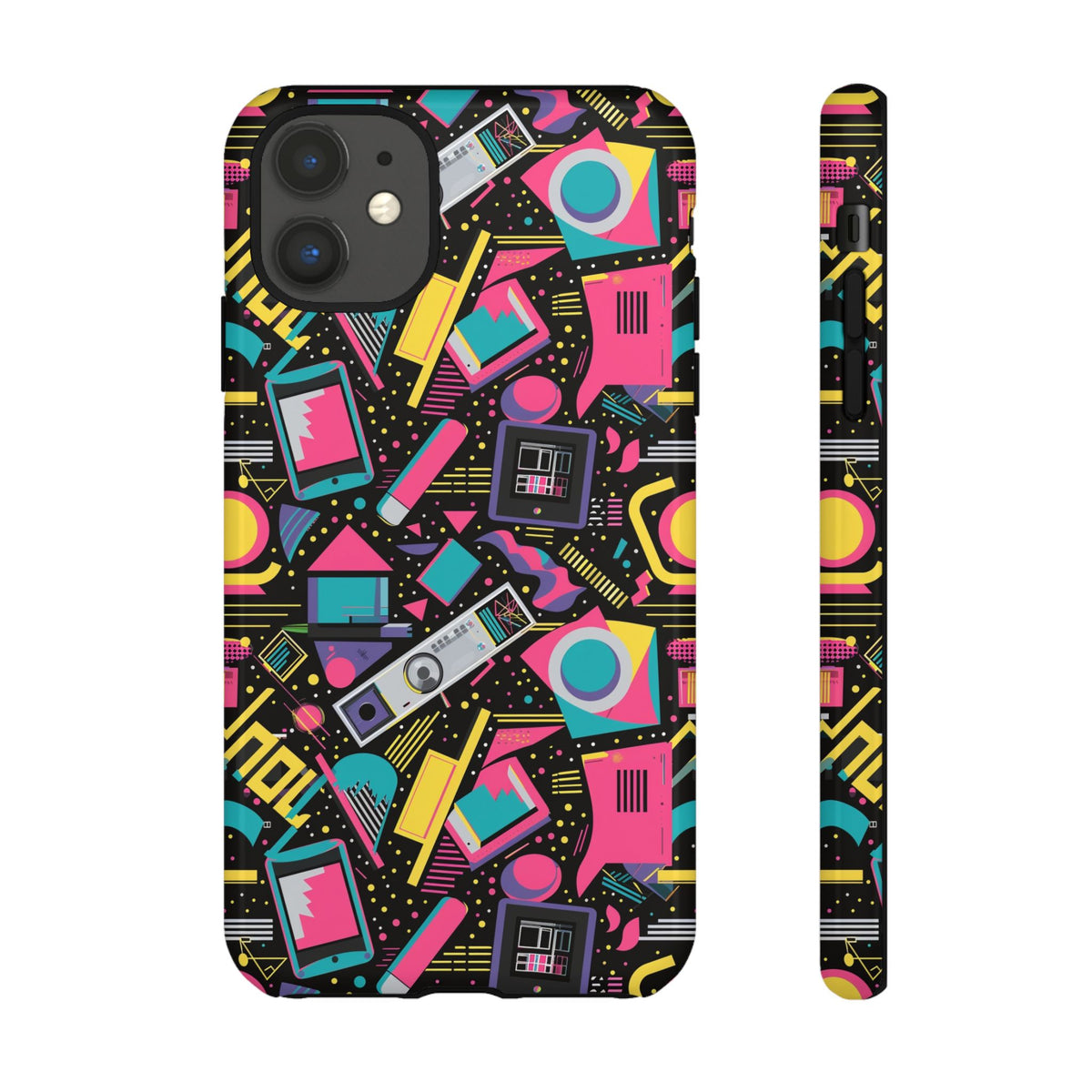 Retro 80s Seamless Phone Case – Vintage Style Meets Modern Protection 192