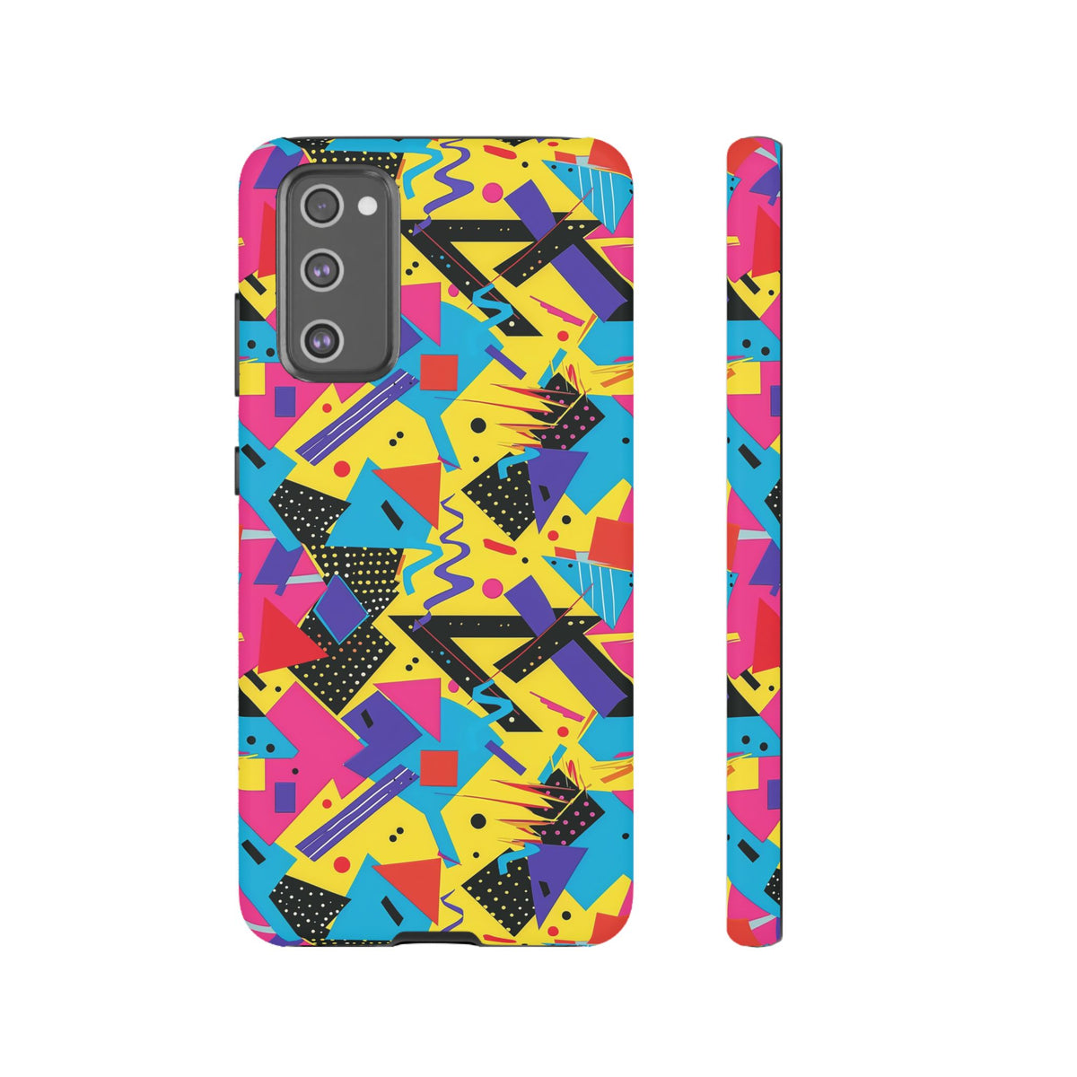 90s Themed Seamless Pattern Phone Case – Embrace Retro Style and Protection 223