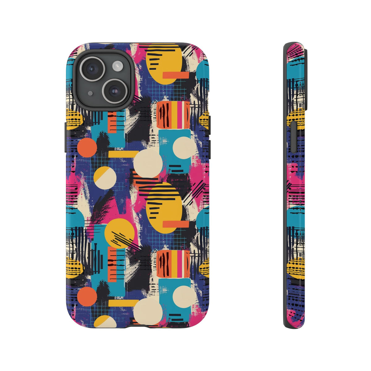 Retro 80s Seamless Phone Case – Vintage Style Meets Modern Protection 153