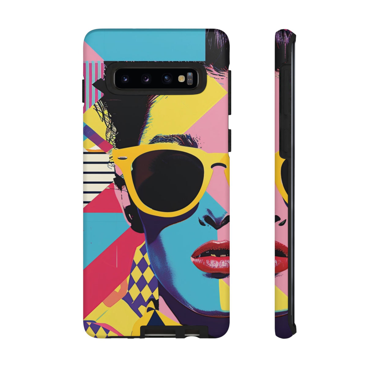 Retro 80s Seamless Phone Case – Vintage Style Meets Modern Protection 7