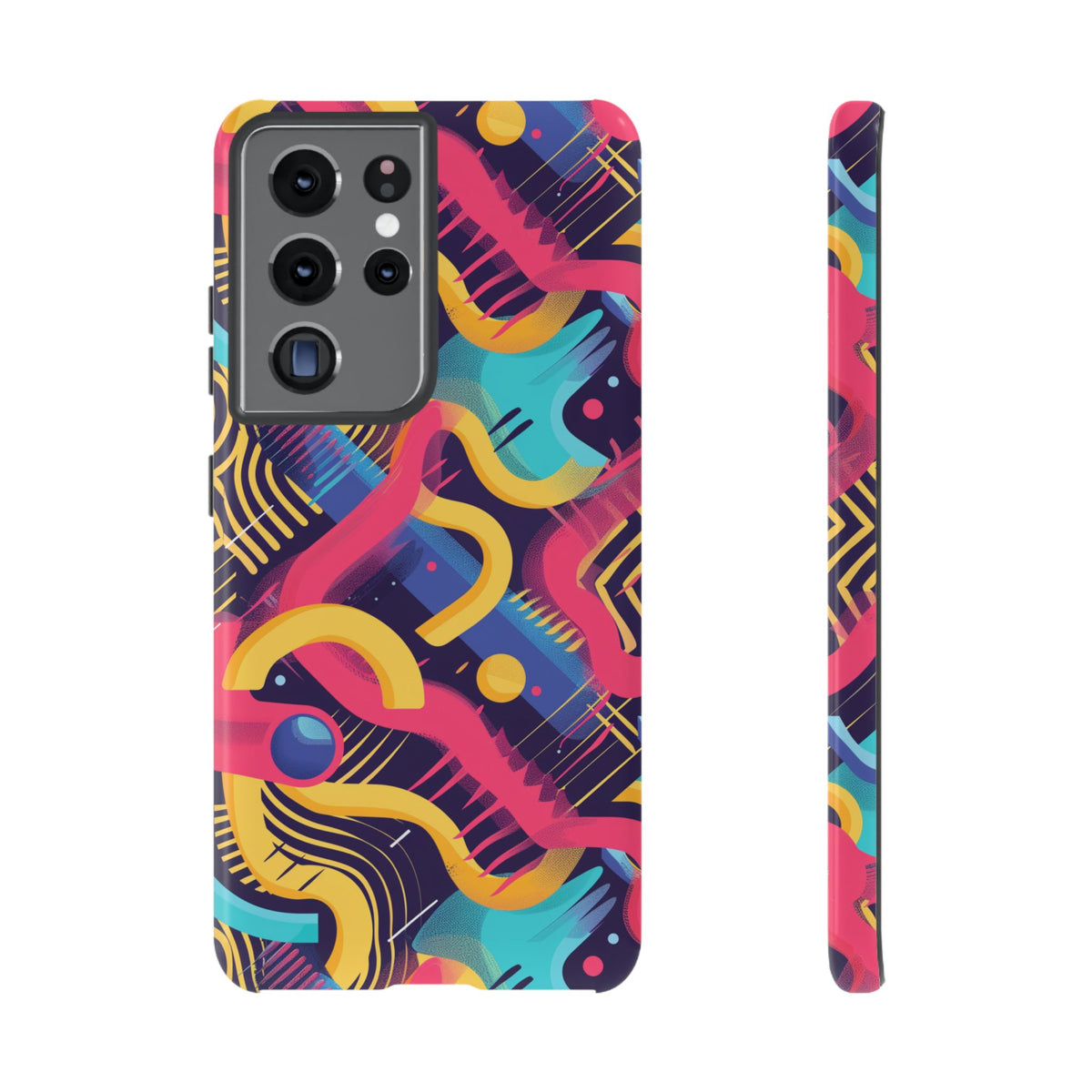 Retro 80s Seamless Phone Case – Vintage Style Meets Modern Protection 2