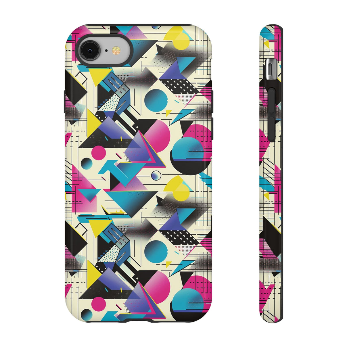 Retro 80s Seamless Phone Case – Vintage Style Meets Modern Protection 202