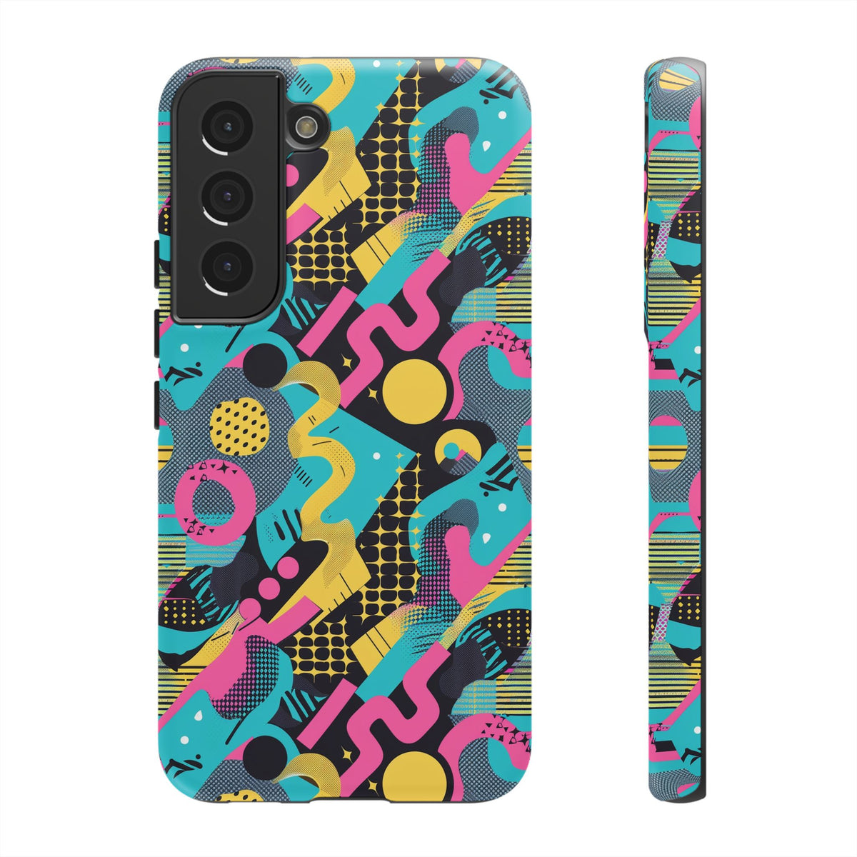 Retro 80s Seamless Phone Case – Vintage Style Meets Modern Protection 138