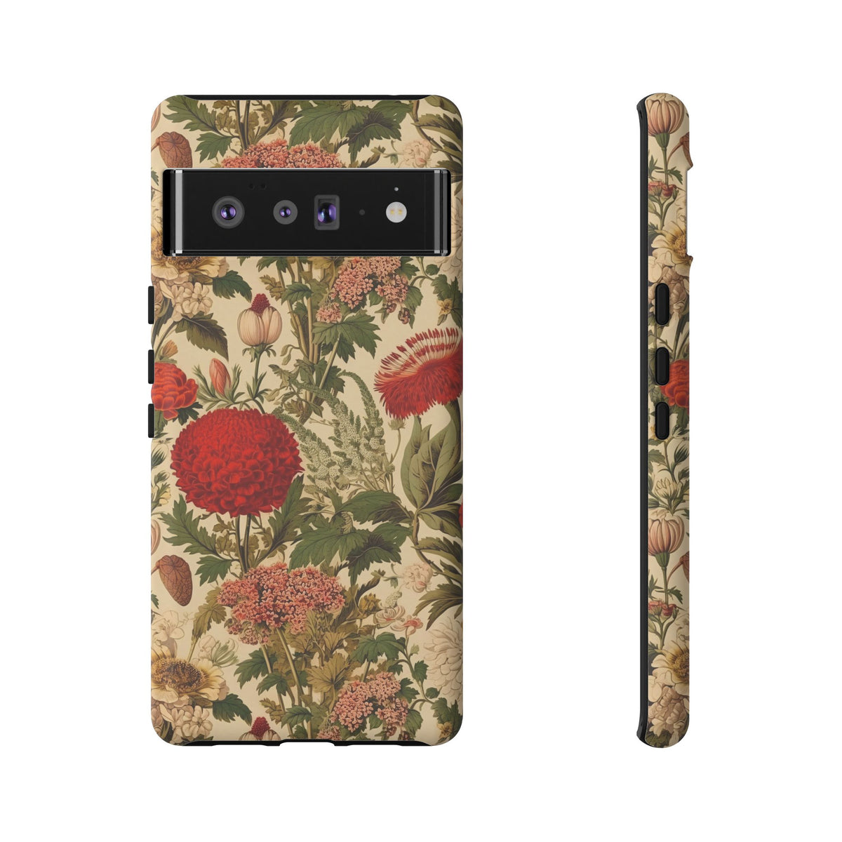 Antique Garden Botanical Phone Case - Vintage Botanical Phone Cover 2