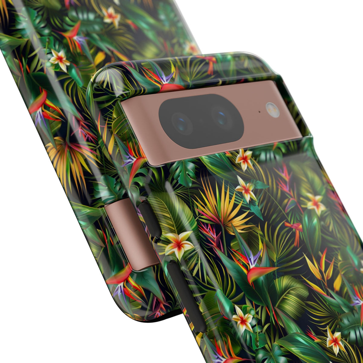 Jungle Pattern Phone Case – Exotic & Lush Design for Your Phone 348