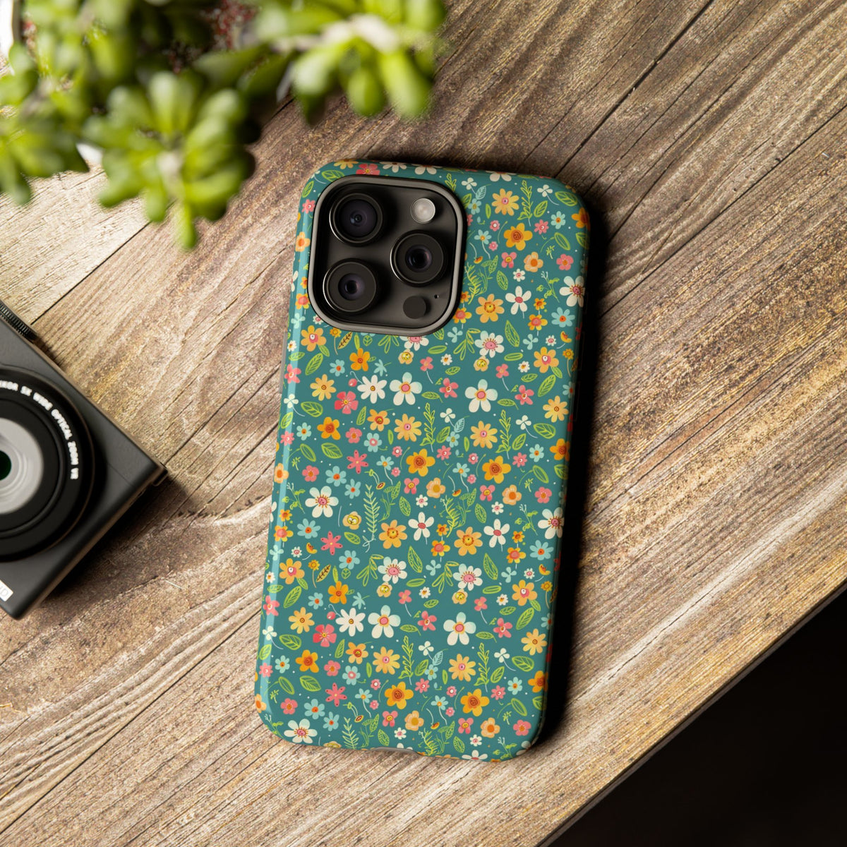 Spring Pattern Phone Case – Fresh & Vibrant Design for Your Phone 416