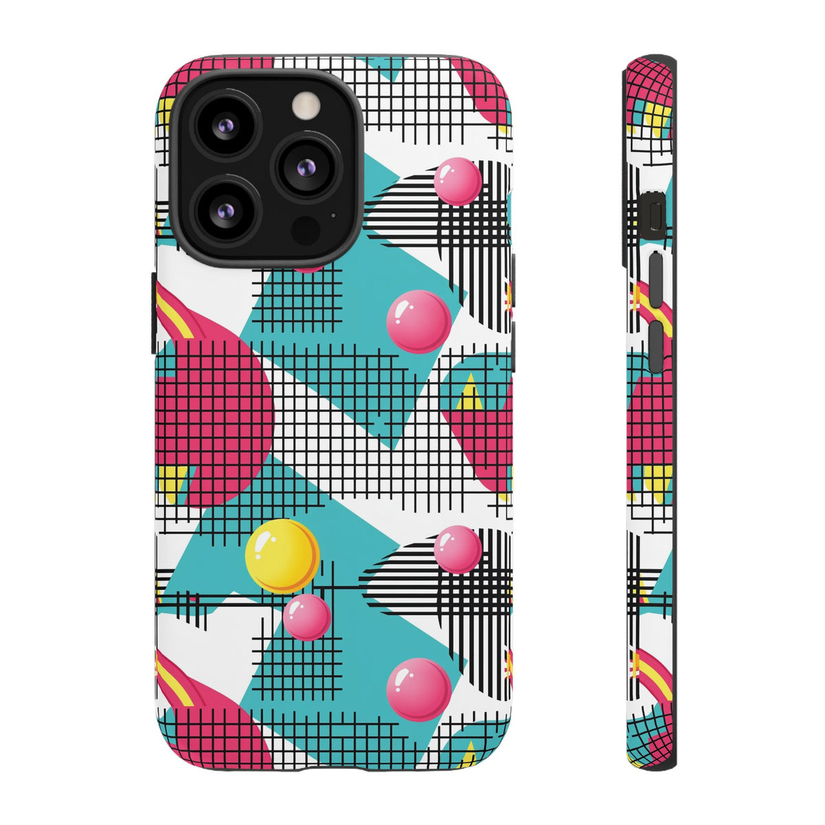 Retro 80s Seamless Phone Case – Vintage Style Meets Modern Protection 161