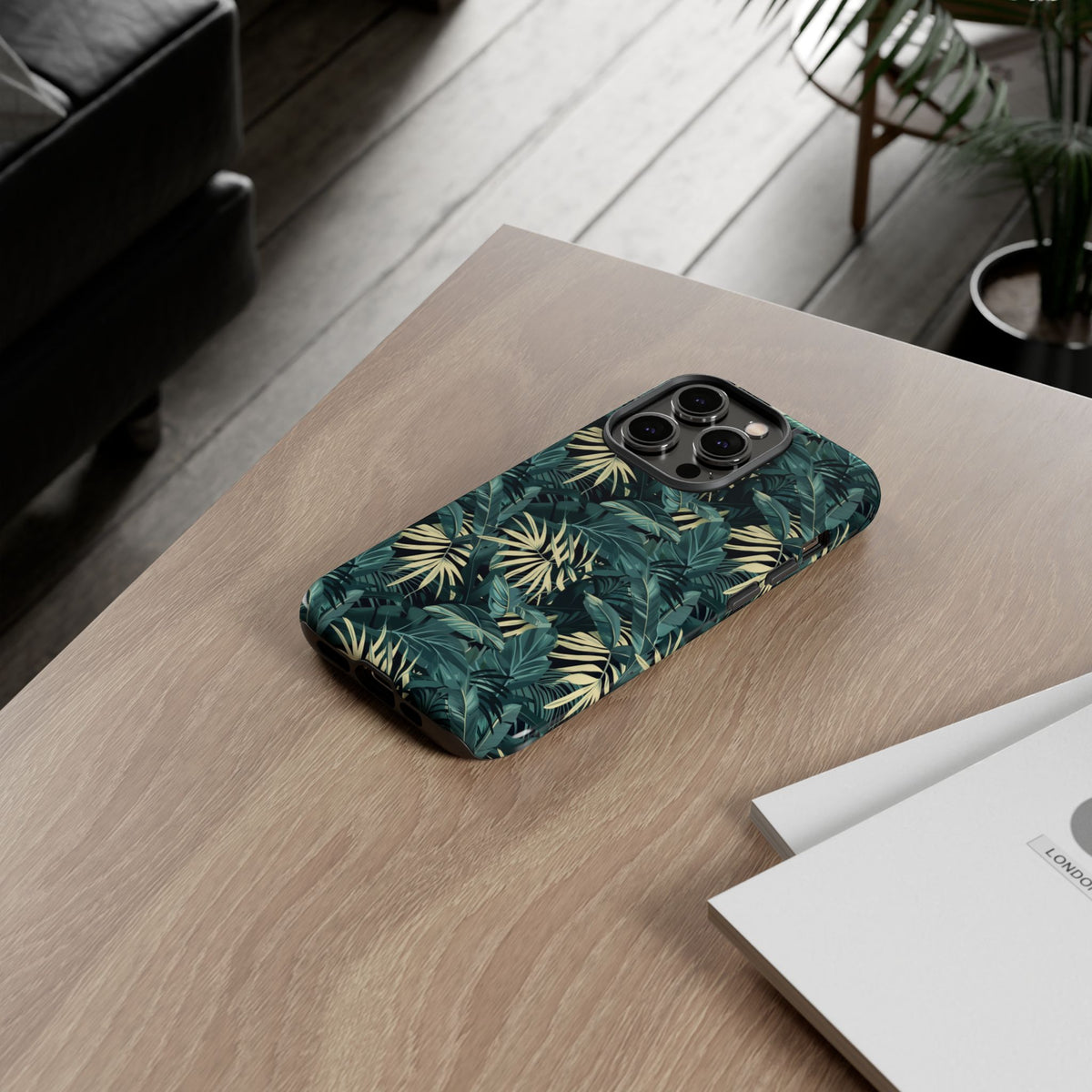 Jungle Pattern Phone Case – Exotic & Lush Design for Your Phone 345