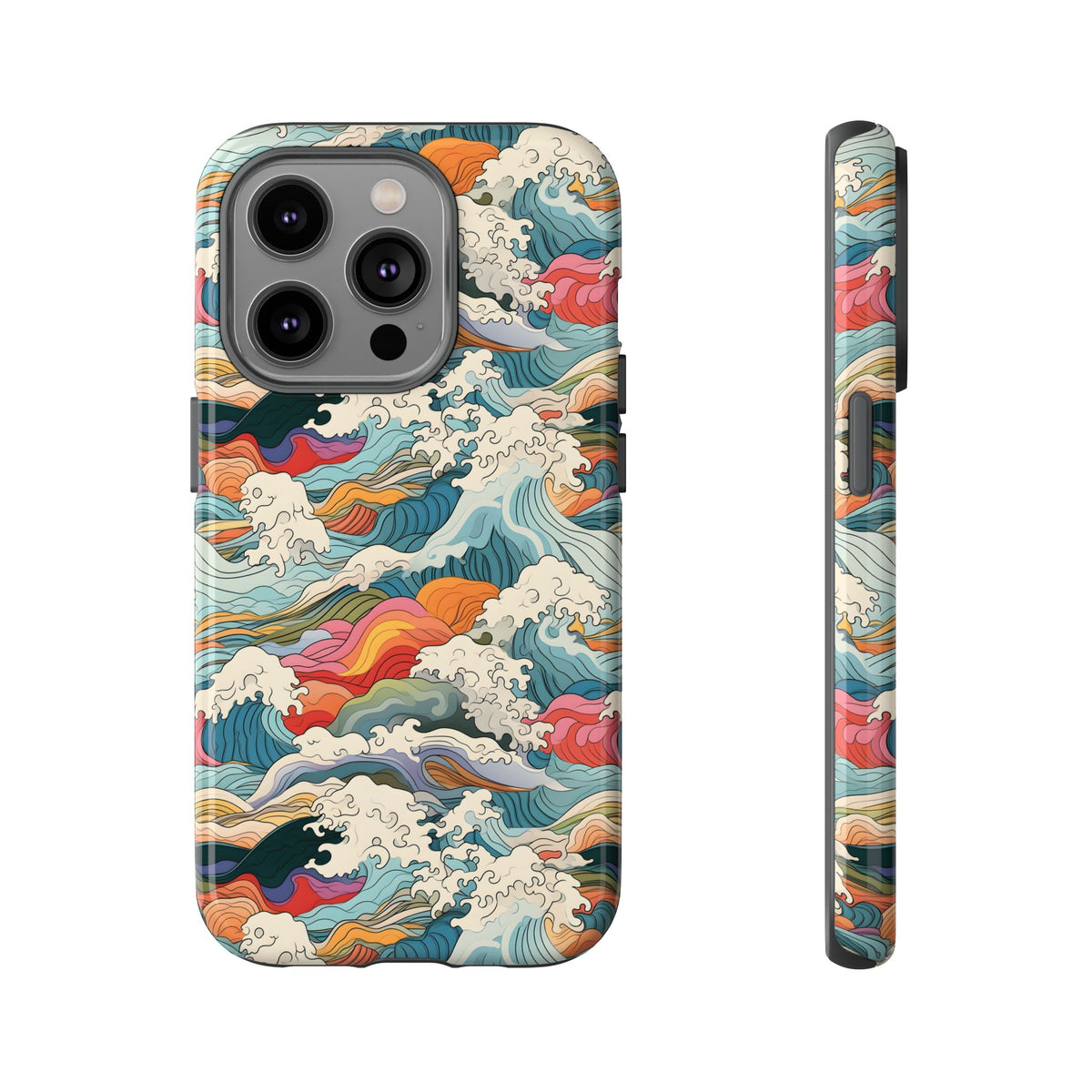 Japanese Waves Phone Case – Embrace Timeless Elegance with Classic Design 2