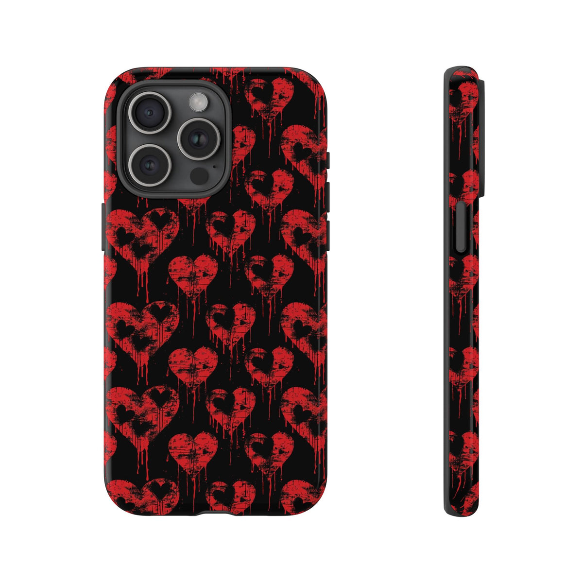 Heart Pattern Phone Case – Stylish & Loving Design for Your Device 367