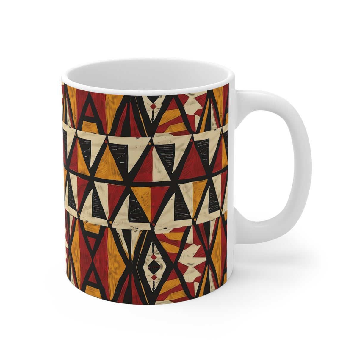 All-Over African Pattern Coffee Mug 551