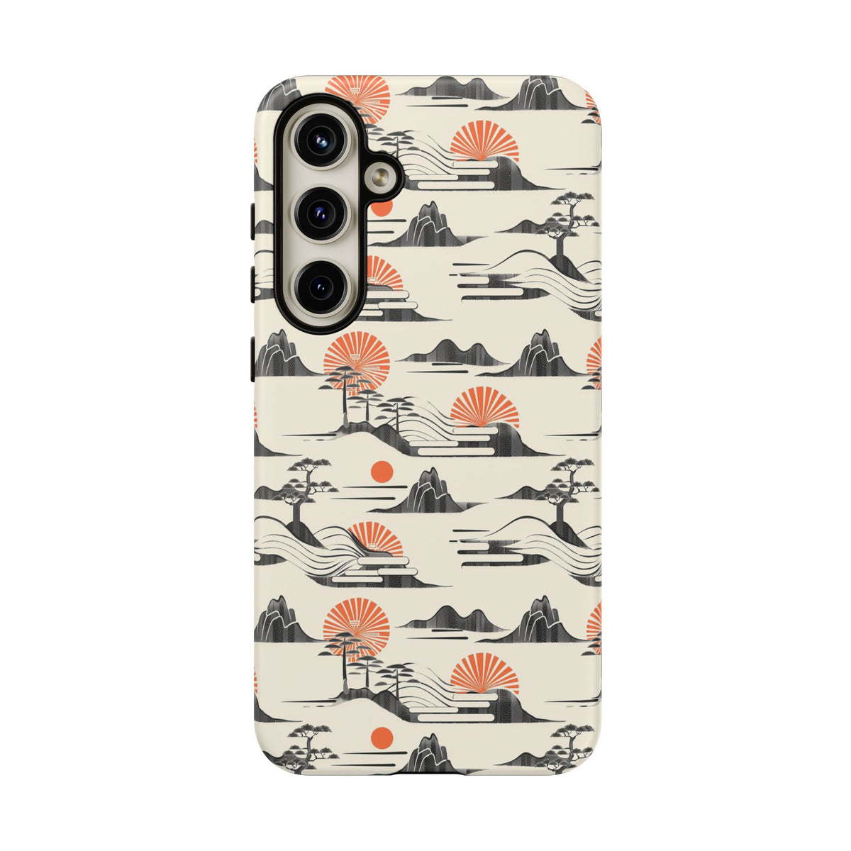 Japanese Pattern Phone Case – Elegant & Timeless Design for Your Phone 022