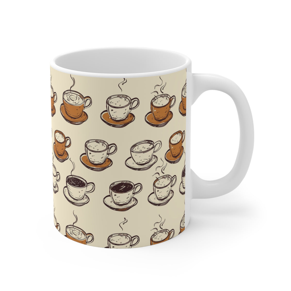 Coffee-Themed Coffee Mug - Sip in Style 443