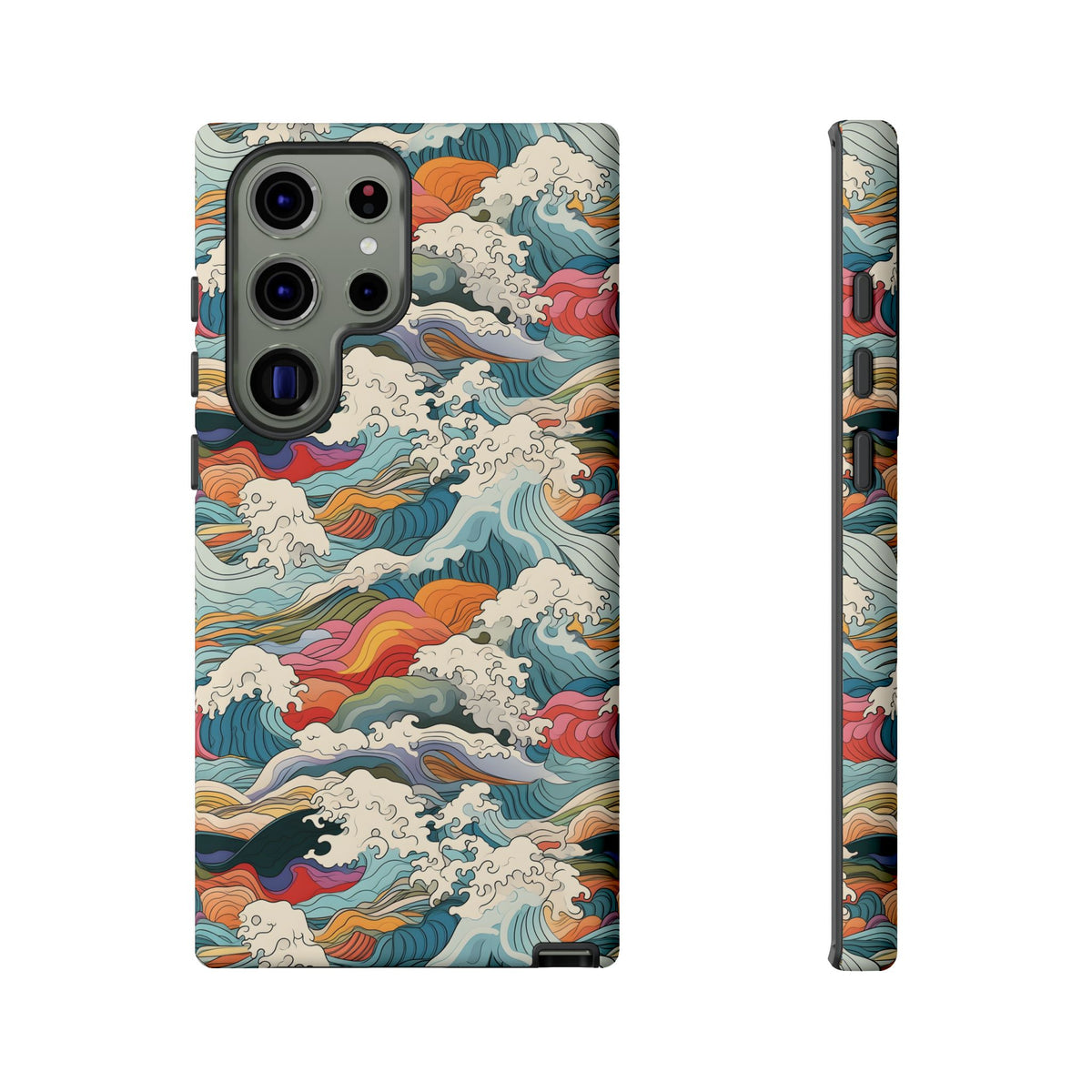 Japanese Waves Phone Case – Embrace Timeless Elegance with Classic Design 2