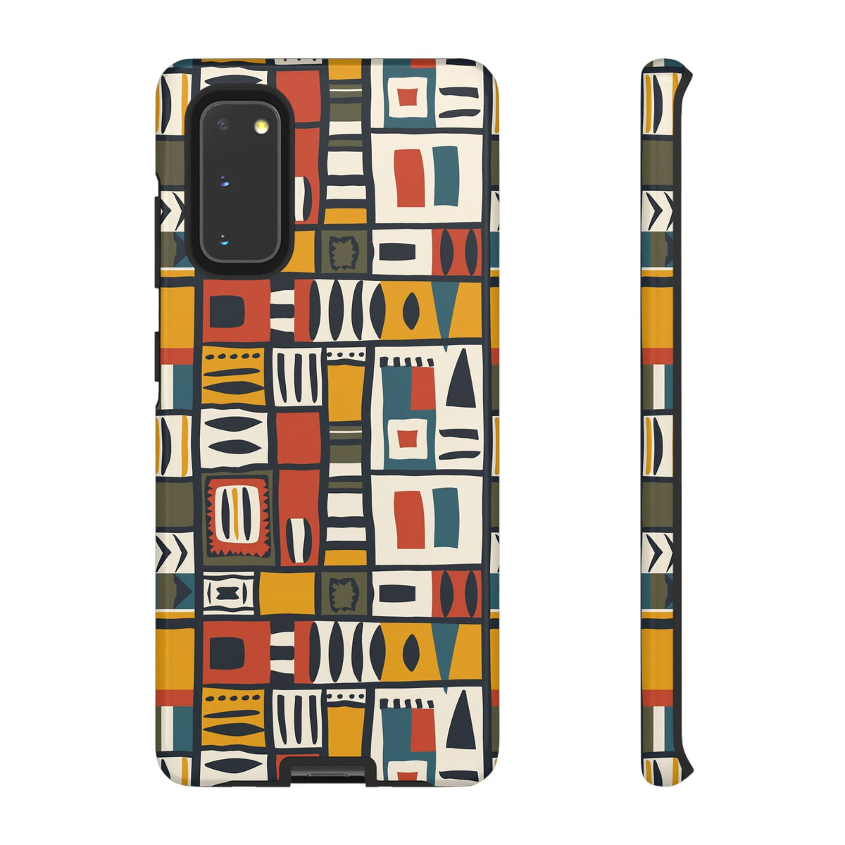 Stylish African Pattern Phone Case – Unique and Vibrant Protection 013