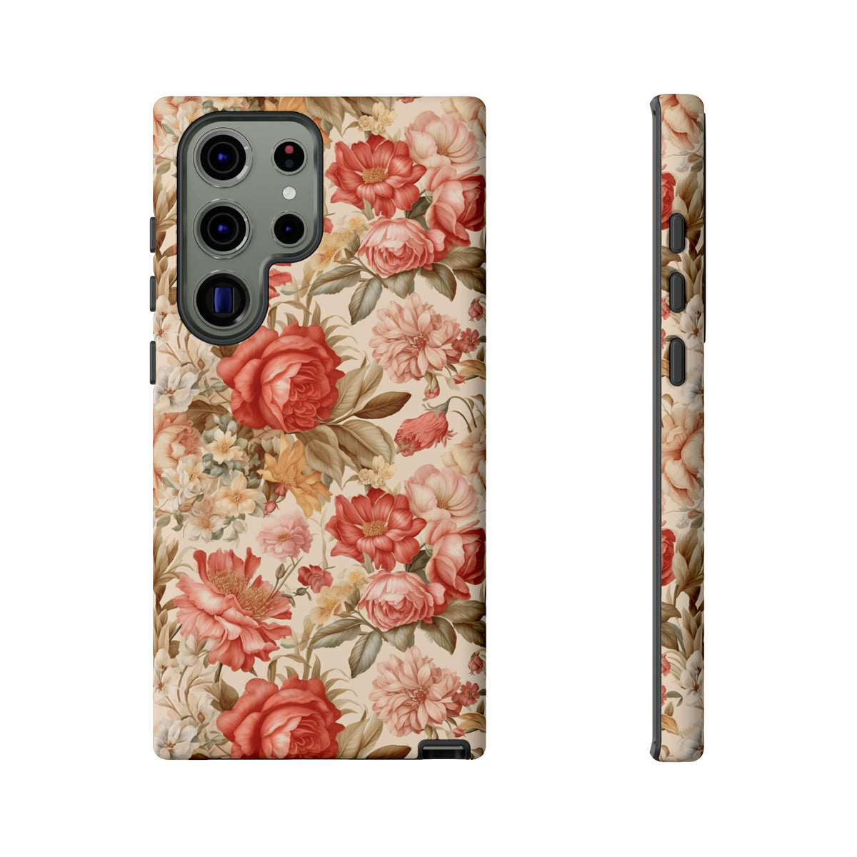 Antique Garden Botanical Phone Case - Vintage Botanical Phone Cover