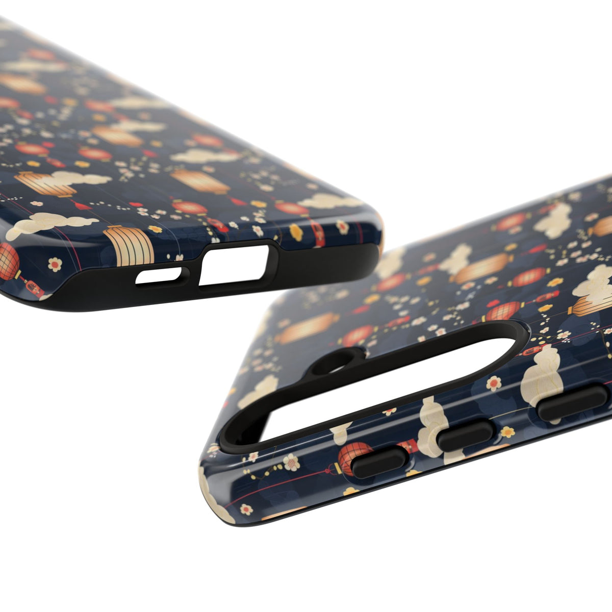 Japanese Pattern Phone Case – Elegant & Timeless Design for Your Phone 470