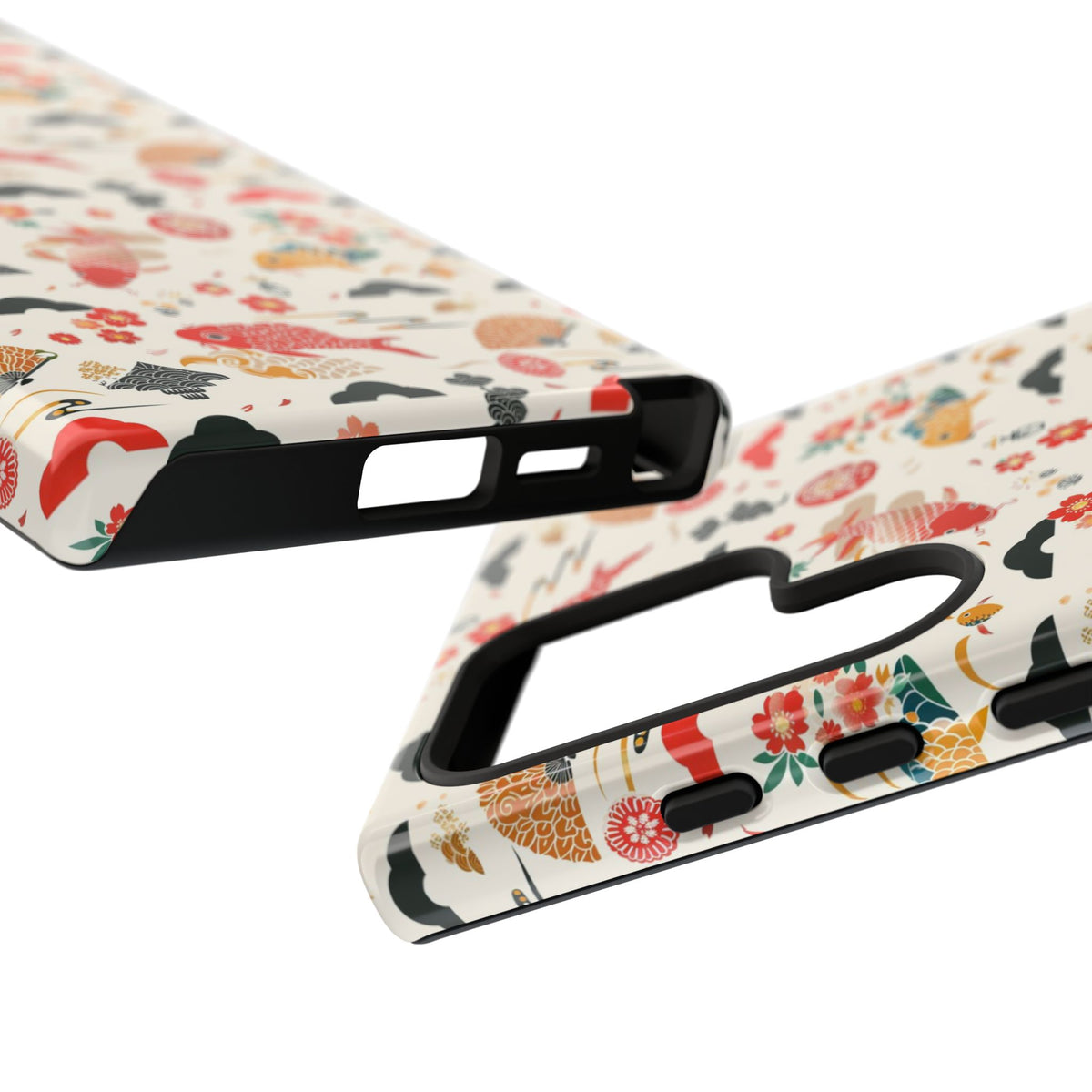 Japanese Pattern Phone Case – Elegant & Timeless Design for Your Phone 154