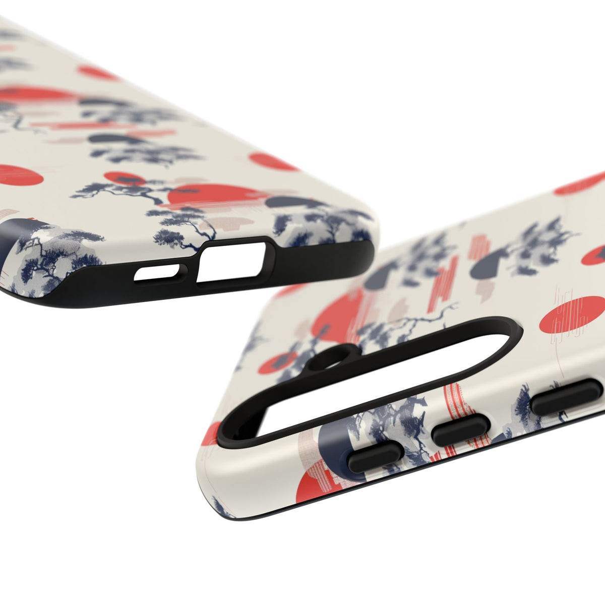 Japanese Pattern Phone Case – Elegant & Timeless Design for Your Phone 047