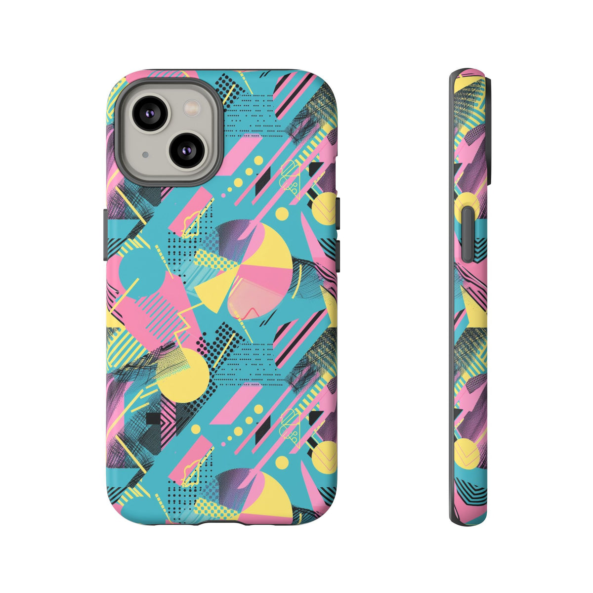 Retro 80s Seamless Phone Case – Vintage Style Meets Modern Protection 083