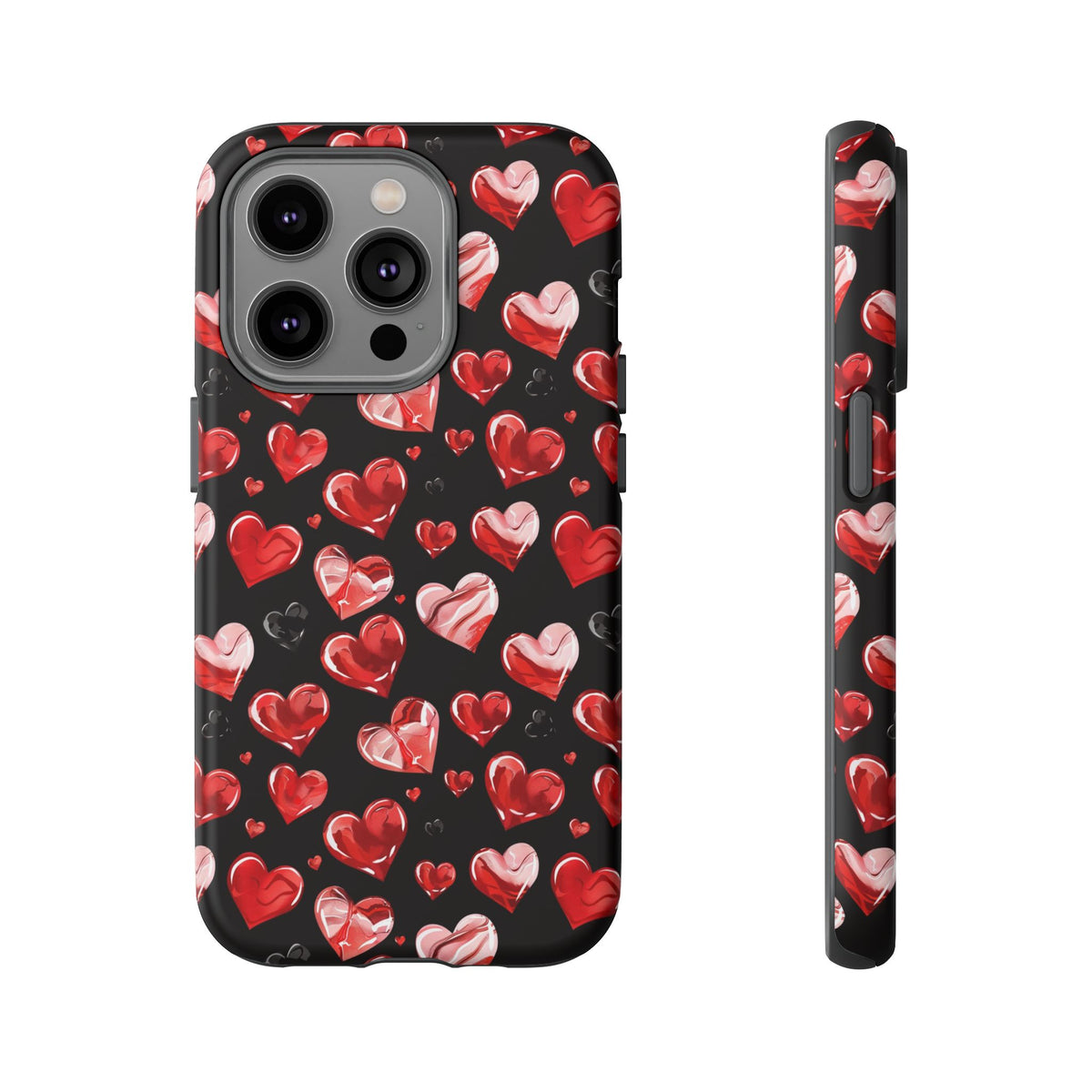 Heart Pattern Phone Case – Stylish & Loving Design for Your Device 365