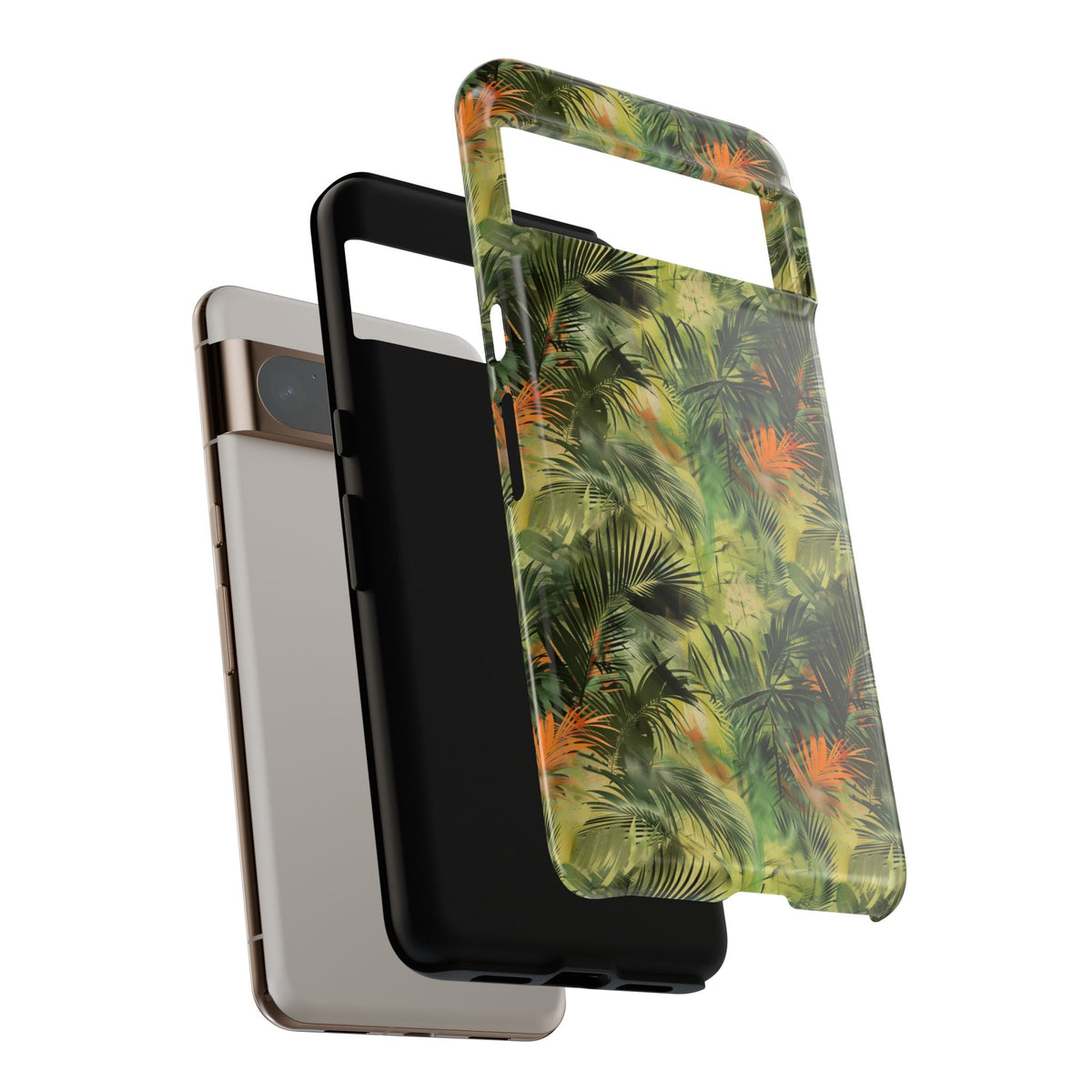 Jungle Pattern Phone Case - Tropical Nature Print for Ultimate Protection