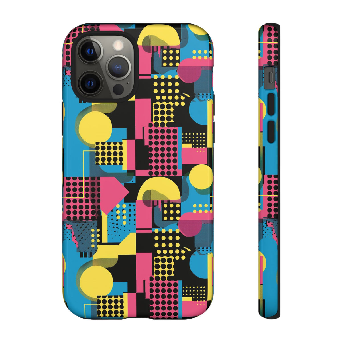 Retro 80s Seamless Phone Case – Vintage Style Meets Modern Protection 168