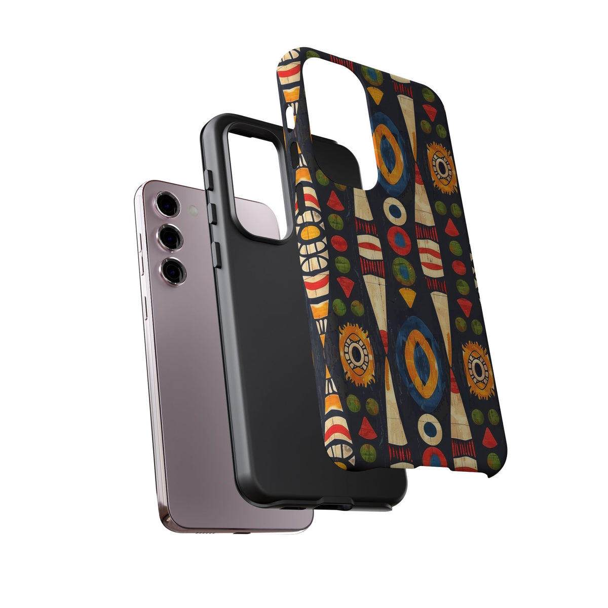 Stylish African Pattern Phone Case – Unique and Vibrant Protection 165