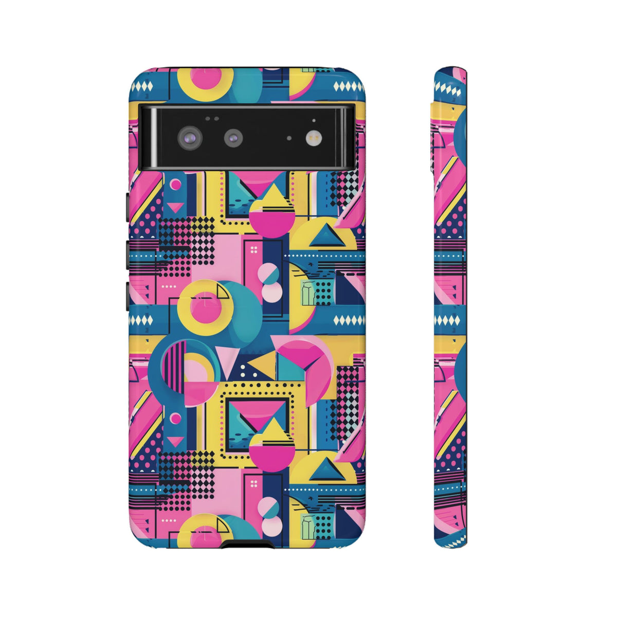 Retro 80s Seamless Phone Case – Vintage Style Meets Modern Protection 090