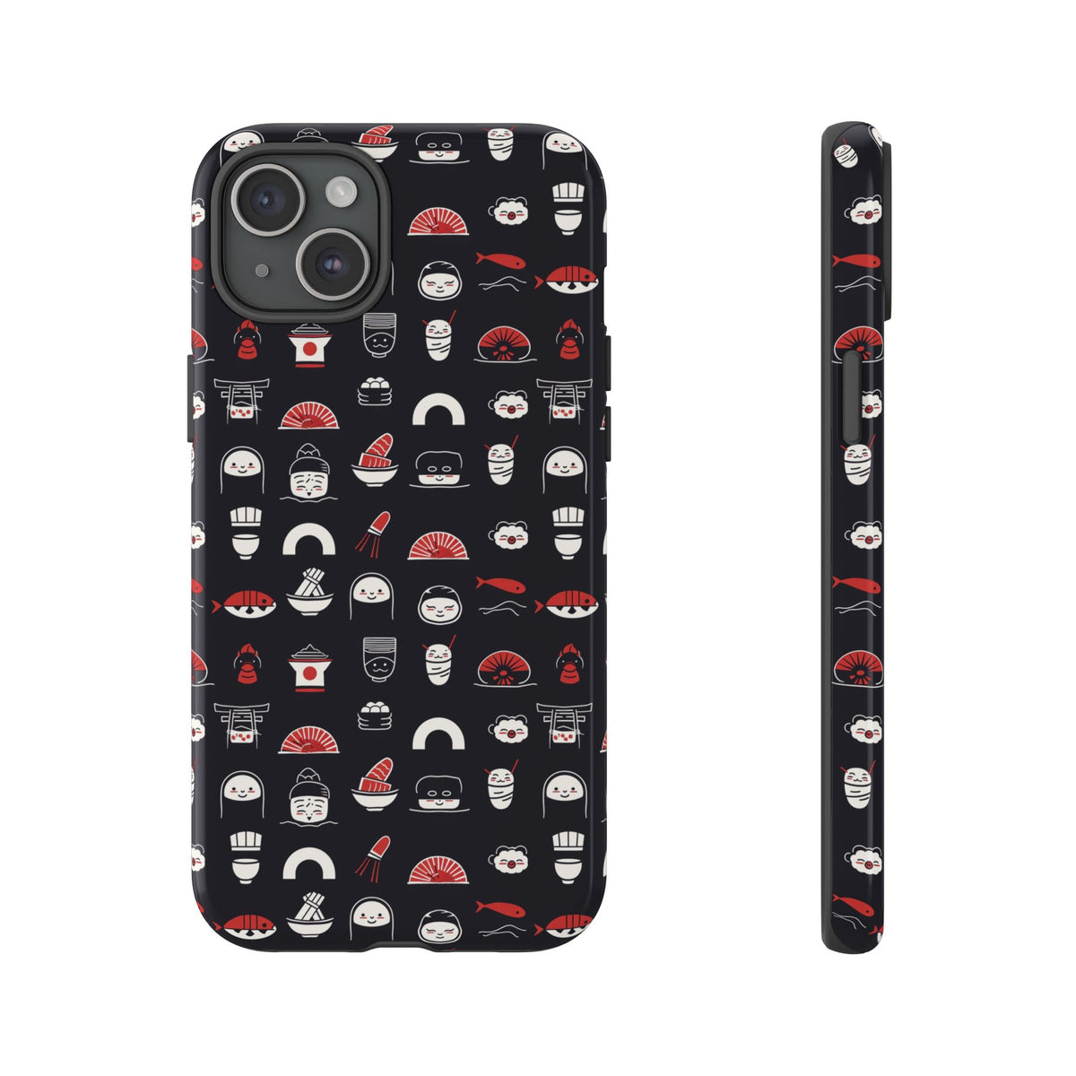 Japanese Pattern Phone Case – Elegant & Timeless Design for Your Phone 456