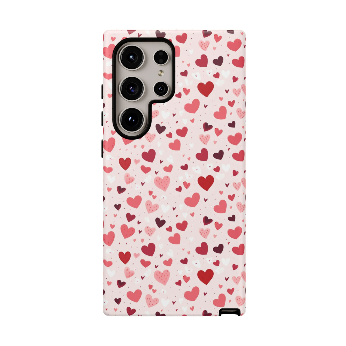 Heart Pattern Phone Case – Stylish & Loving Design for Your Device 817