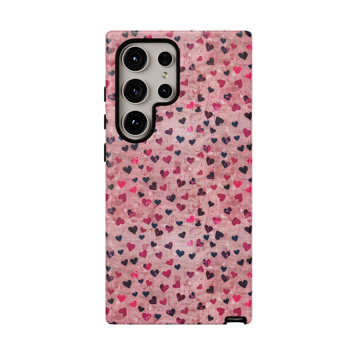 Heart Pattern Phone Case – Stylish & Loving Design for Your Device 229