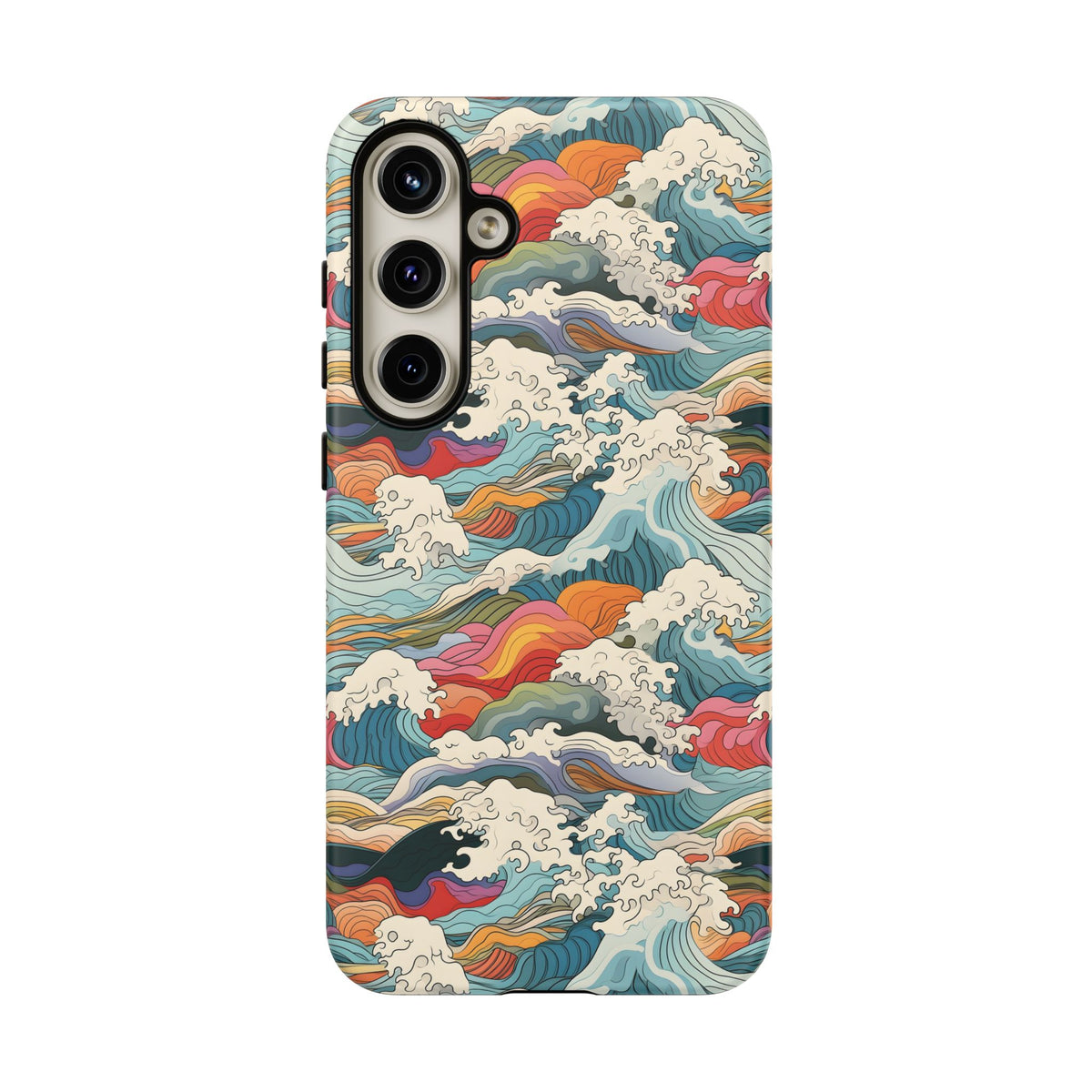 Japanese Waves Phone Case – Embrace Timeless Elegance with Classic Design 2